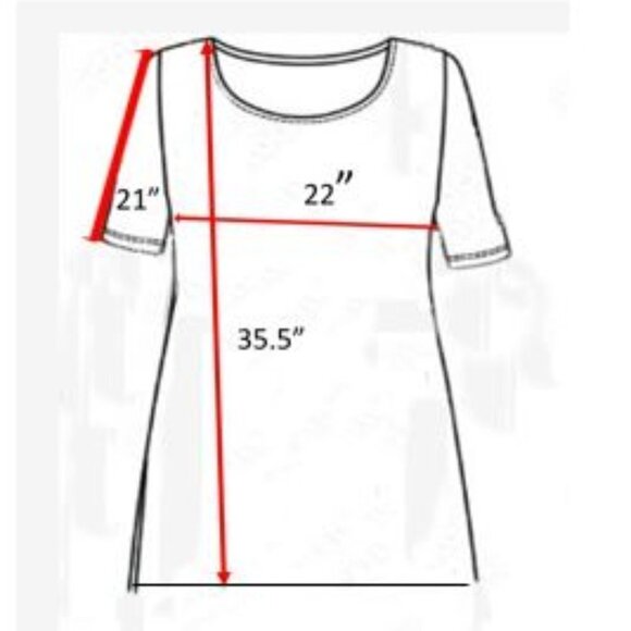 Aster by Firmiata Black and White Abstract Tunic - 2X - Picture 9 of 9